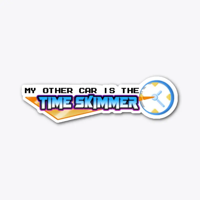 Time Skimmer Bumper Sticker